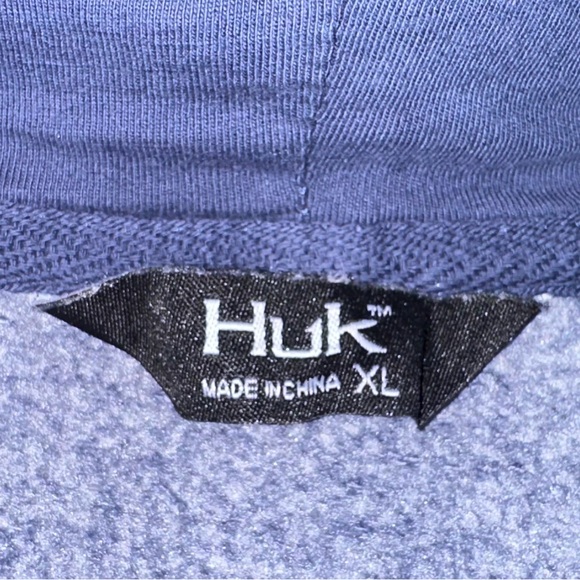 Huk Navy Blue Hoodie - Picture 6 of 9